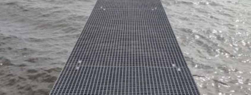 Fiberglass Dock Grating