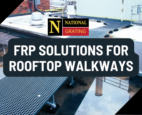 FRP Solutions rooftop walkways